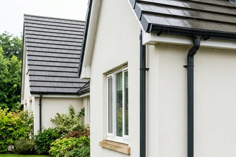 Metal roof restoration work