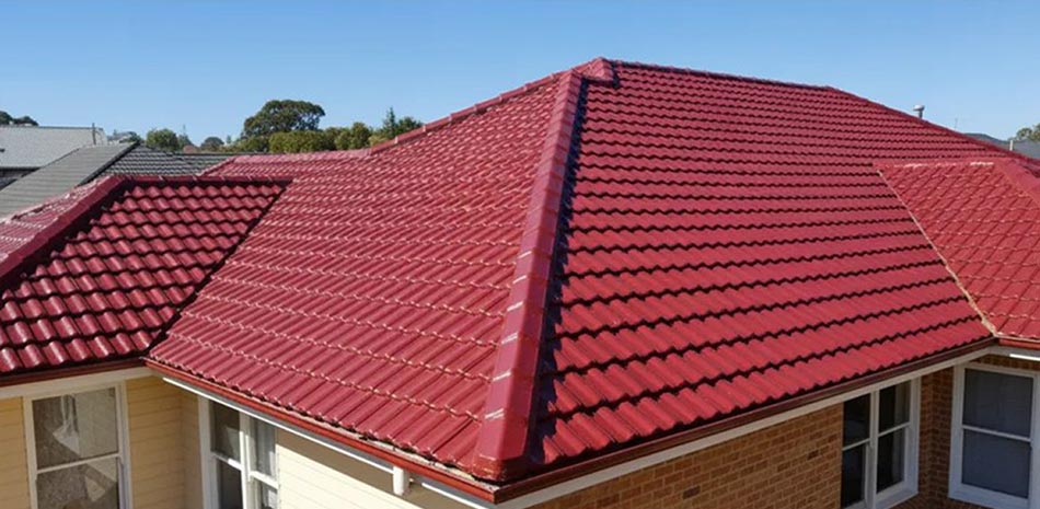 Golden hour roofline